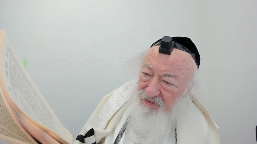 הרב יעקב דוד סטפנסקי בשיעור על מסכת בבא קמא