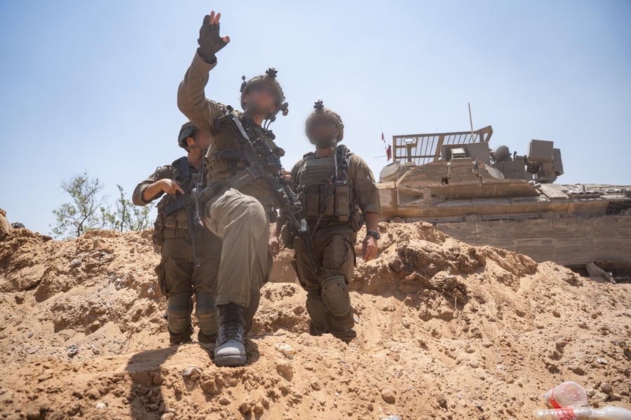 פעילות כוחות צוות הקרב החטיבתי גבעתי ברצועת עזה