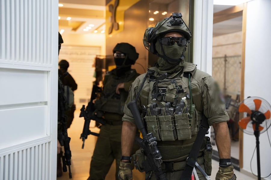 הפשיטה על עסקי חלפנות העוסקים בכספי טרור