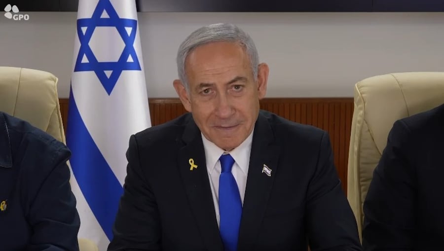 נתניהו: "מכת הפתיחה הייתה מאוד מוצלחת; תתכוננו לשהייה ארוכה בממ"ד"