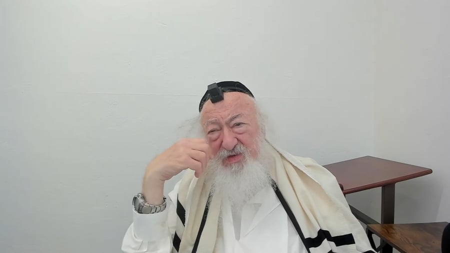 הרב יעקב דוד סטפנסקי בשיעור על מסכת בבא מציעא