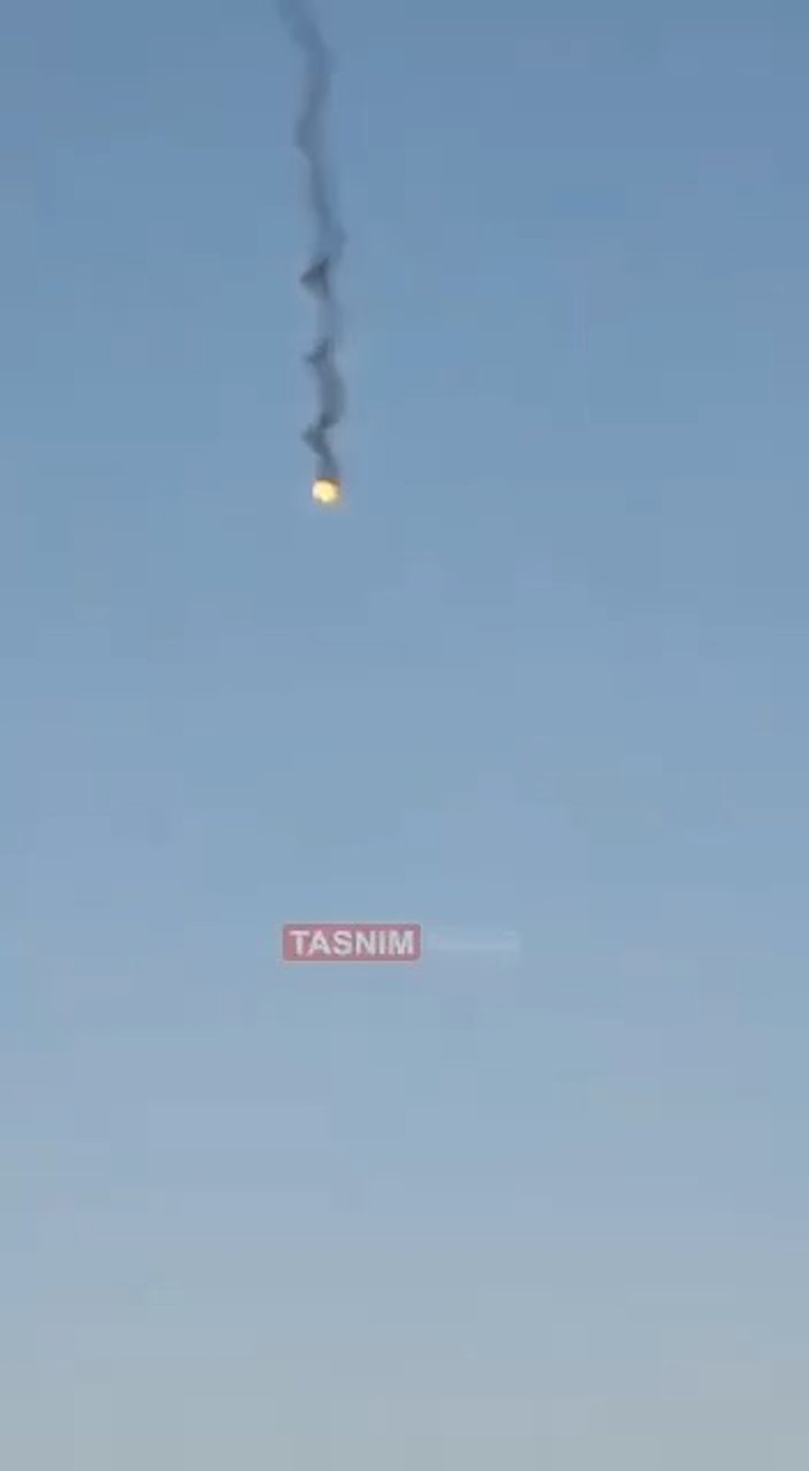 רגע הפלת הכטב"מ הצה"לי