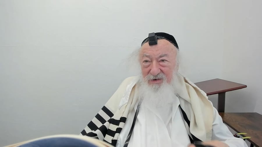 הרב יעקב דוד סטפנסקי בשיעור על מסכת בבא בתרא