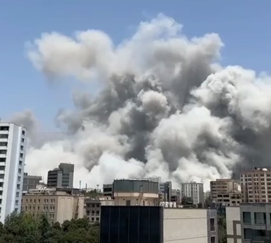 מלחמת ישראל-איראן: 'חגורת אש' בלב טהרן
