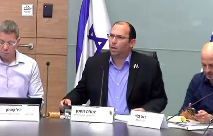 שמחה רוטמן תקף את היועמ"שית: "העבריינות שלה הגיעה היום לשיא"