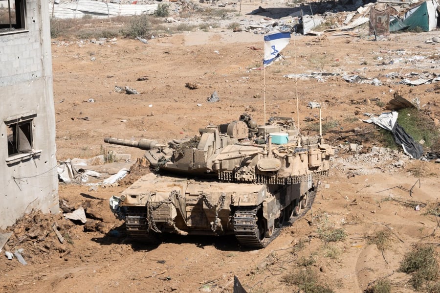 פעילות כוחות צוות הקרב של חטיבה 7 בצפון רצועת עזה