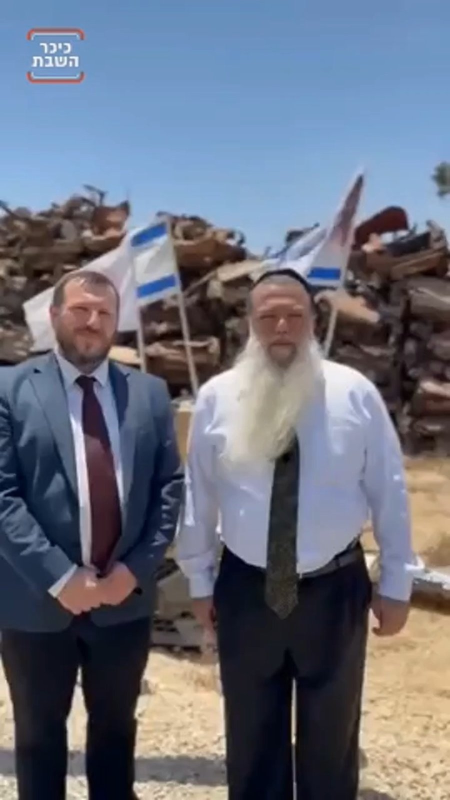 הרב יגאל כהן בסיור בעוטף