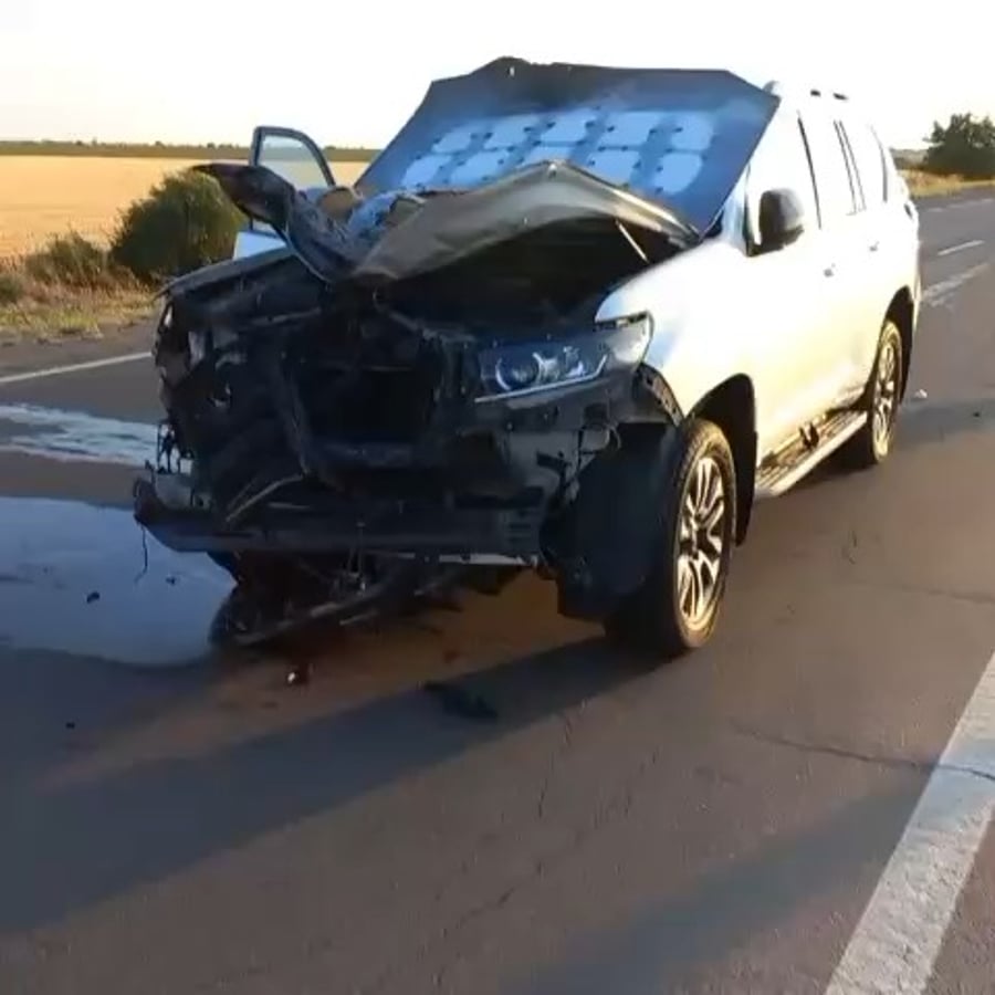 תיעוד הדרמטי מהפגיעה ברכב