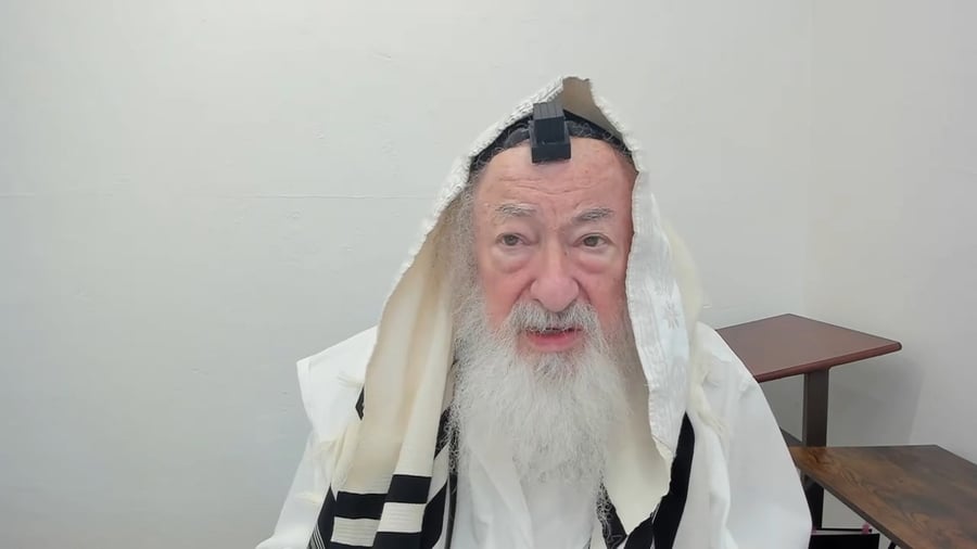 הרב יעקב דוד סטפנסקי בשיעור על מסכת בבא בתרא