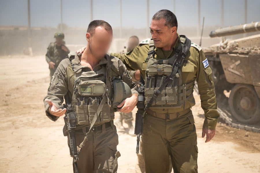 הרמטכ"ל בביקור ברצועת עזה