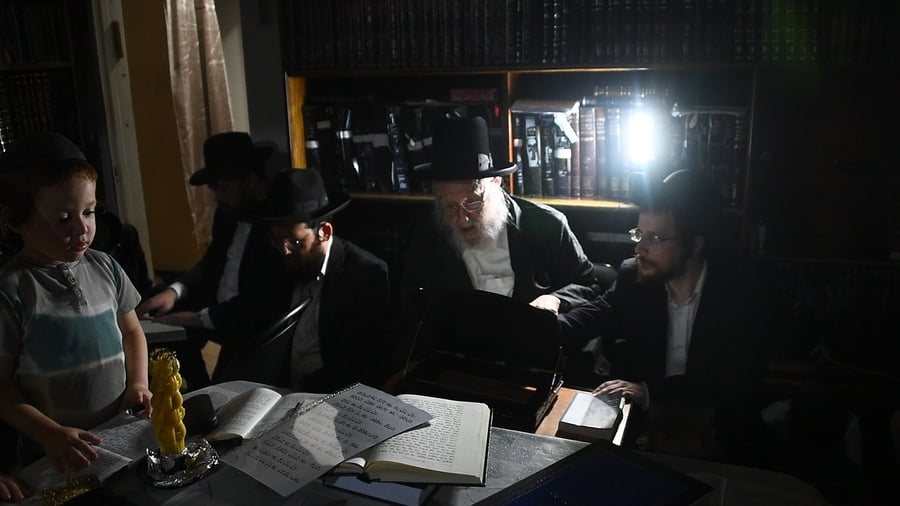 ליל תשעה באב אצל הגרב"ד פוברסקי