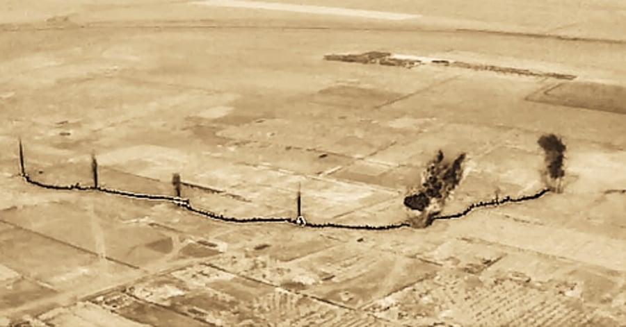 מראות מחאן יונס שלא נראו מזה זמן: מנהרת הענק מופגזת בשניות | תיעוד מדהים מהאוויר
