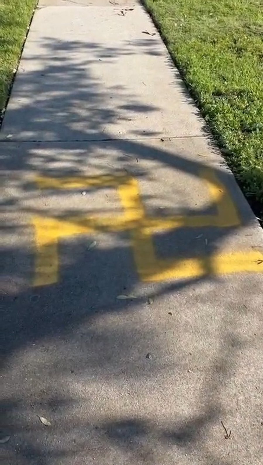 כתובות הנאצה שרוססו