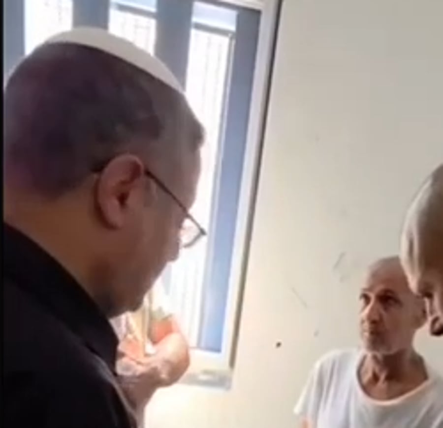 בן גביר עם מרוואן ברגותי