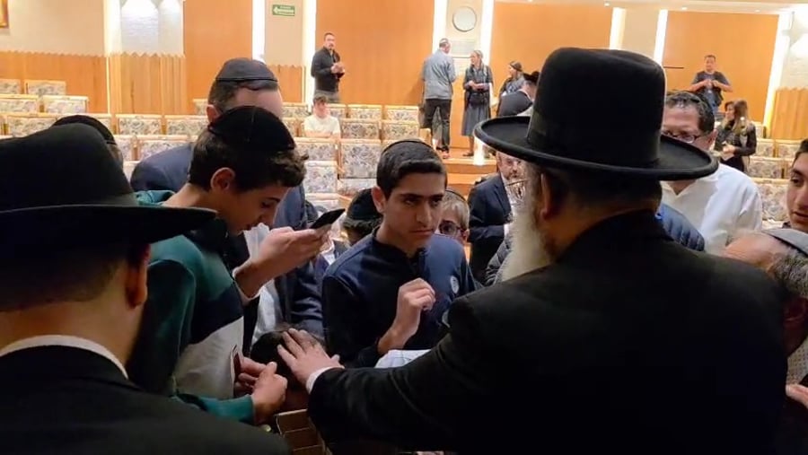 הגר"י אברג'ל בביקור בארה"ב ובמקסיקו