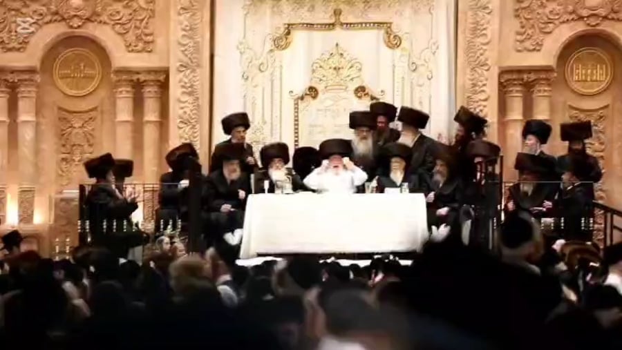 נעילת החג ר"ה בחצה"ק ויז'ניץ