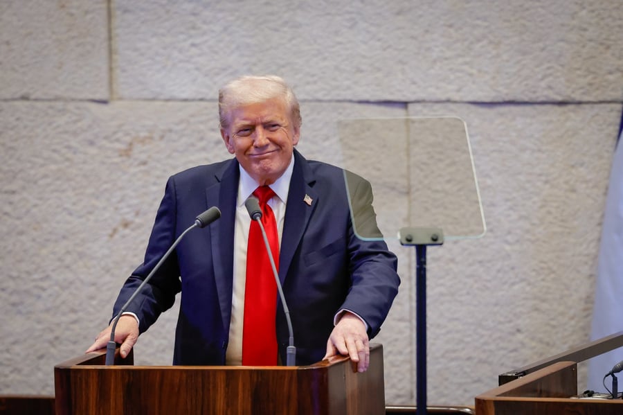 טראמפ בישראל | הנאומים המלאים של הנשיא טראמפ ורה"מ נתניהו בכנסת