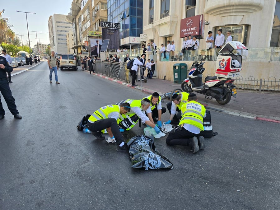 התאונה המחרידה בבני ברק: אריה לוי בן ה-7 נהרג בחזור מהחיידר