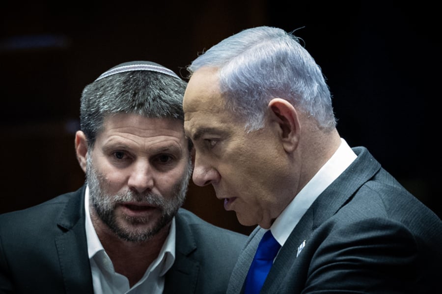 סמוטריץ' במתקפה על נתניהו: "העדיף לשחרר את החטופים על הריבונות"