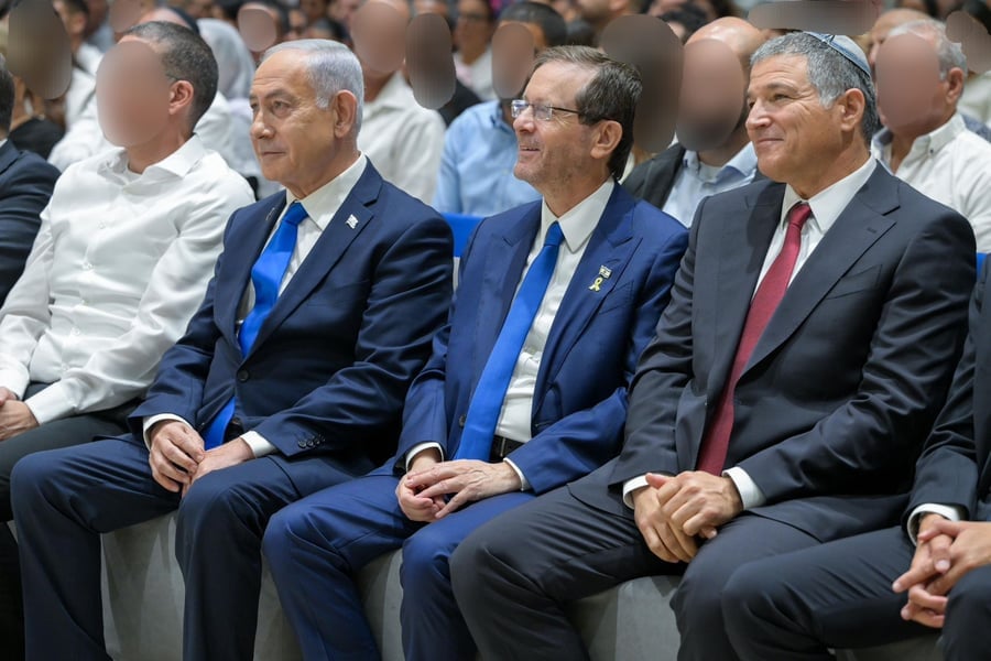 נתניהו בטקס הענקת אות הצטיינות לאנשי השב"כ: "סיכלתם למעלה מ-1,200 פיגועים, העולם בהלם"