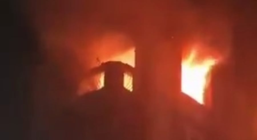 זוועה בבוסניה: בית האבות עלה בלהבות - 11 קשישים נלכדו למוות | תיעוד