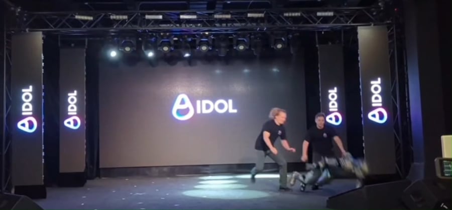 הרובוט תונח באפיסת כוחות