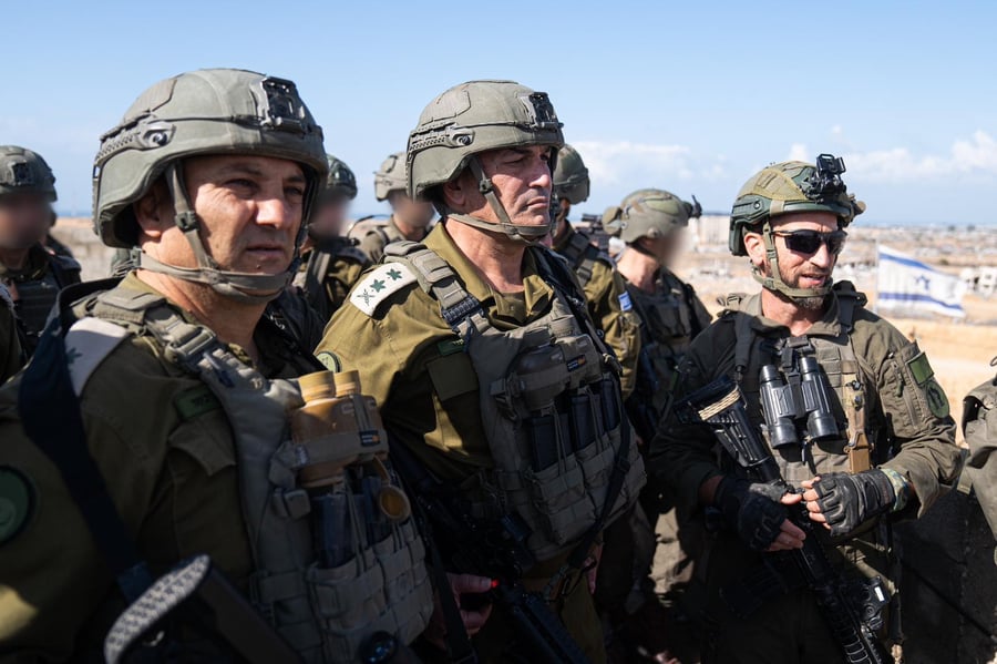 הרמטכ"ל בעזה | אילוסטרציה