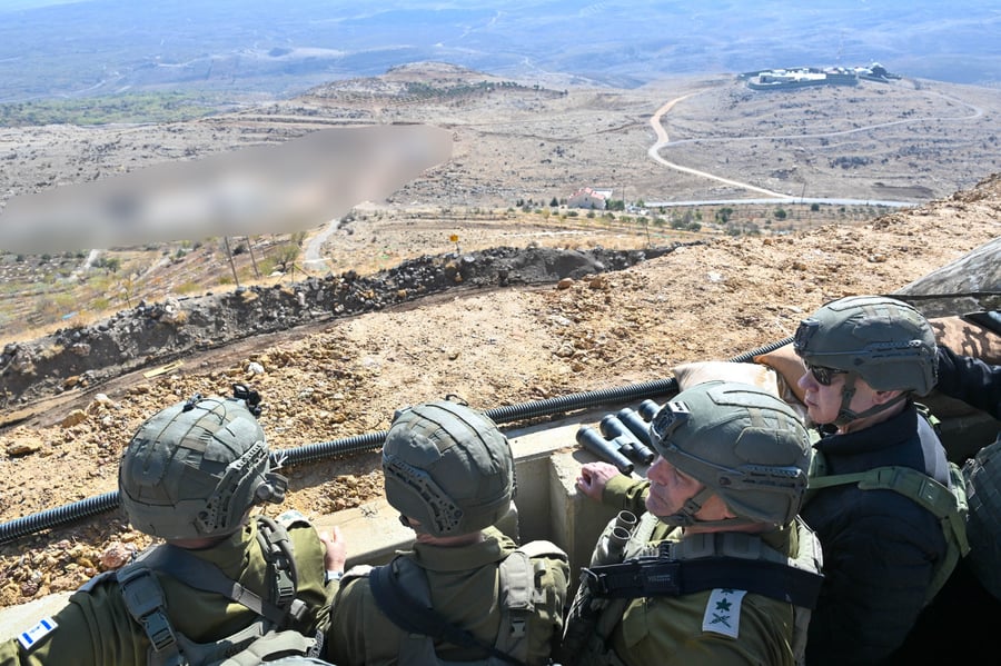 הסיור של רה"מ והצמרת הבכירה בסוריה