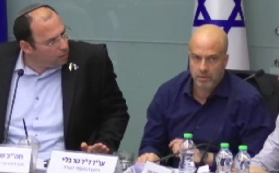 "אתה לא תאיים עליי" | עימות חריג בוועדת החוקה של הכנסת