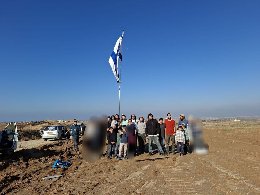 דגל ישראל בעזה
