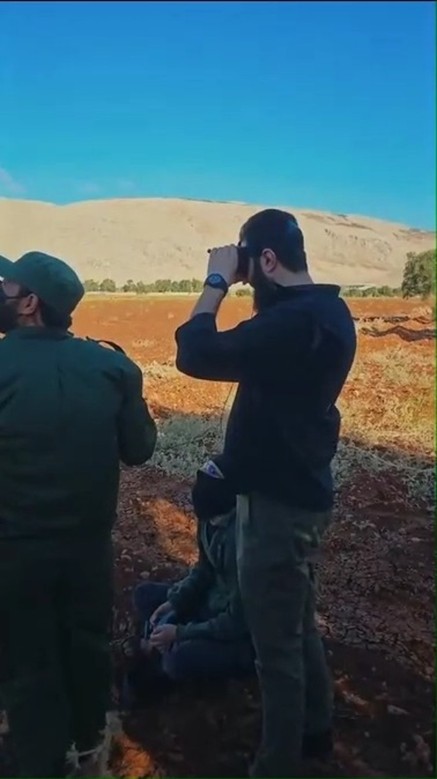 נשיא סוריה מפקח על התקדמות הצבא
