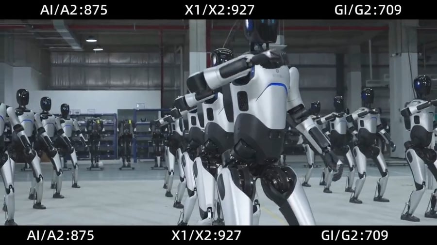 AGIBOT מכריזה רשמית על השקת הרובוט ההומנואידי ה-5,000 שלה, המיוצר בייצור המוני. 