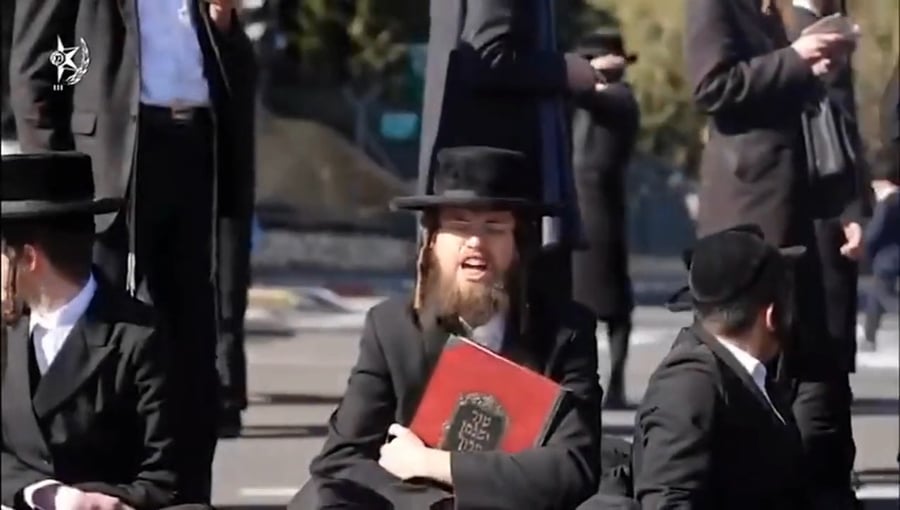 ההפגנה הסוערת מול הבקו"ם