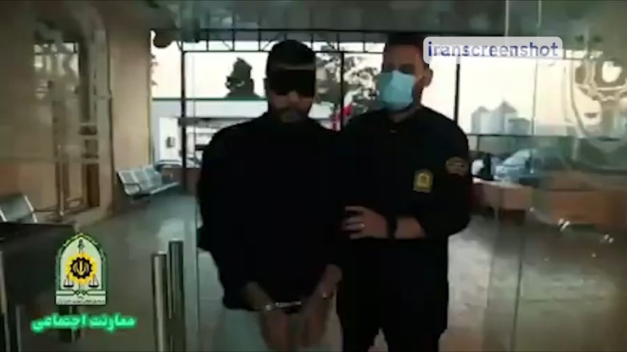 סרטון הודאה ששודר בטלוויזיה האיראנית של סוכני מוסד באיראן 