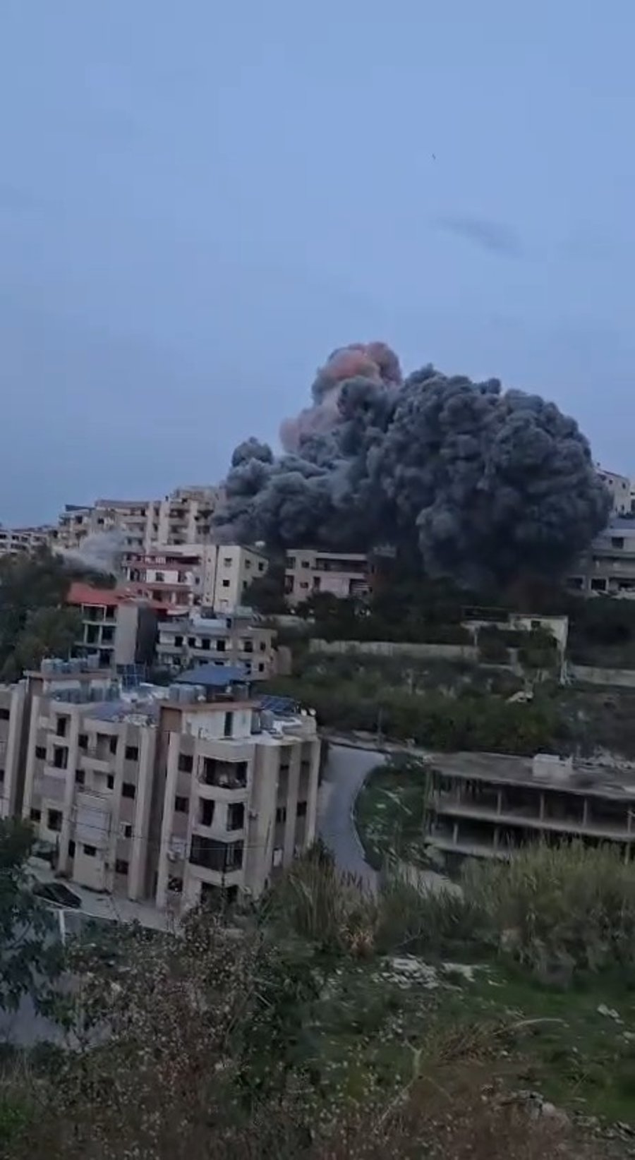 התקיפה בלבנון הערב