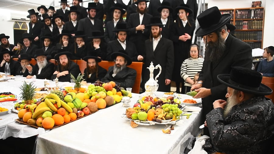 האדמו"ר מדעעש בטיש ט"ו בשבט