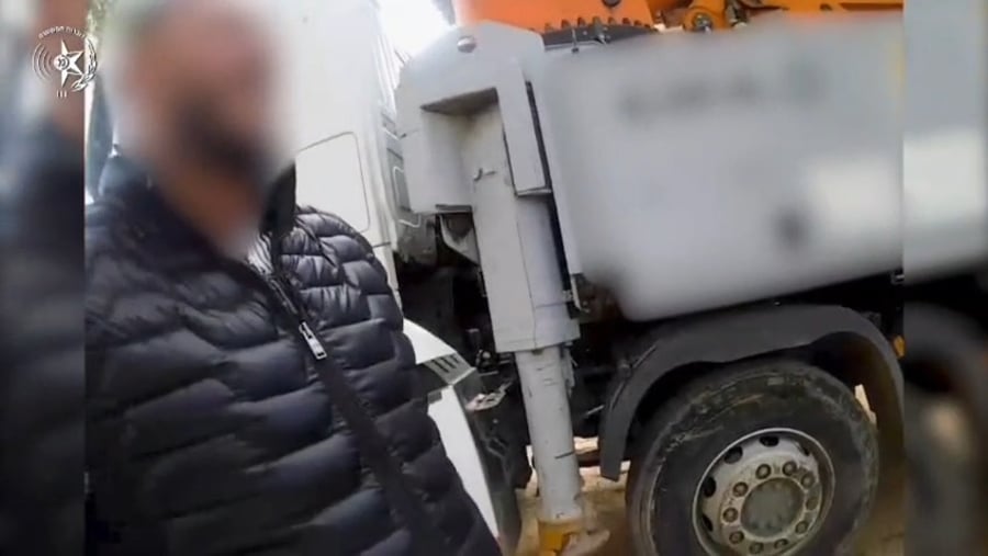 הנהג הירושלמי ניסה לשקר על השוטרים שעצרו אותו; כך זה הסתיים