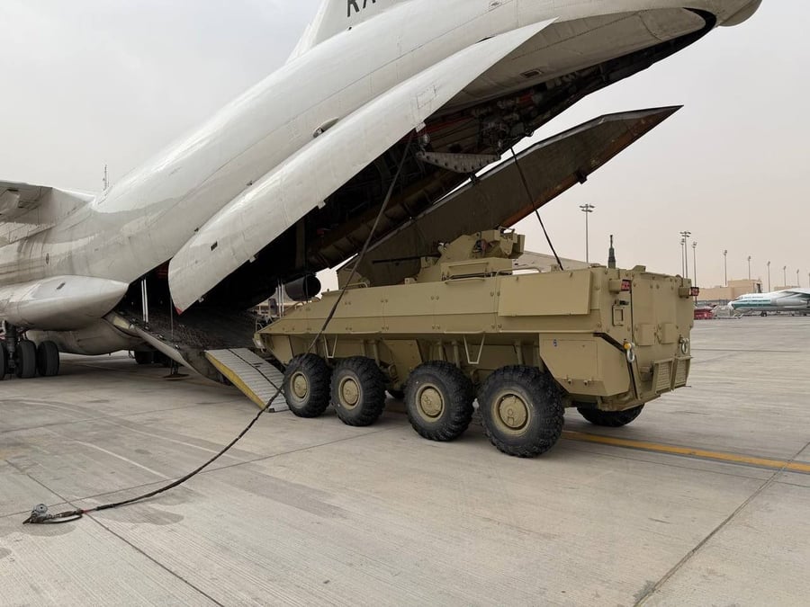 נגמ"ש BTR-22 של חברת Rosoboronexport בריאד