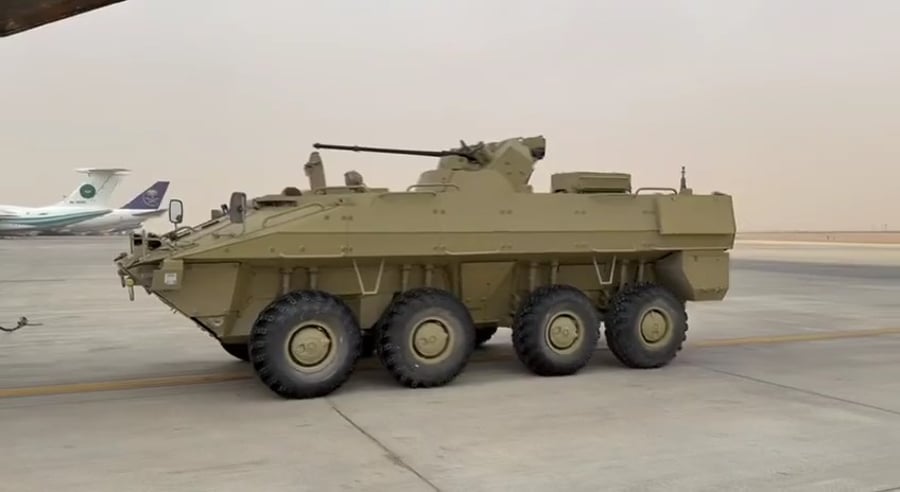נגמ"ש BTR-22 של חברת Rosoboronexport  