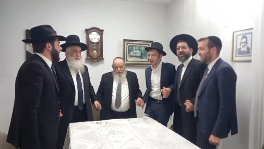 קבלת פנים אצל הגר"א סאלים