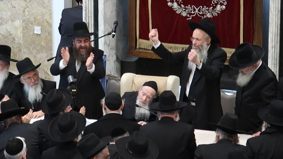 הגר"י עדס בכנס הבוגרים של ישיבת "קול יעקב"