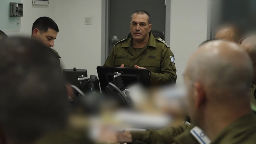 הרמטכ״ל בהערכת מצב עם פורום המטה הכללי לאחר הירי מלבנון