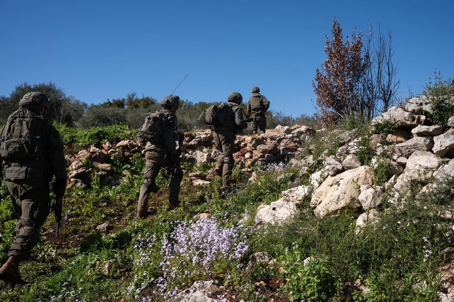פעילות כוחות חטיבה 300 במרחב דרום לבנון
