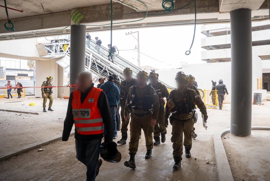 כוחות פיקוד העורף בזירות הנפילה