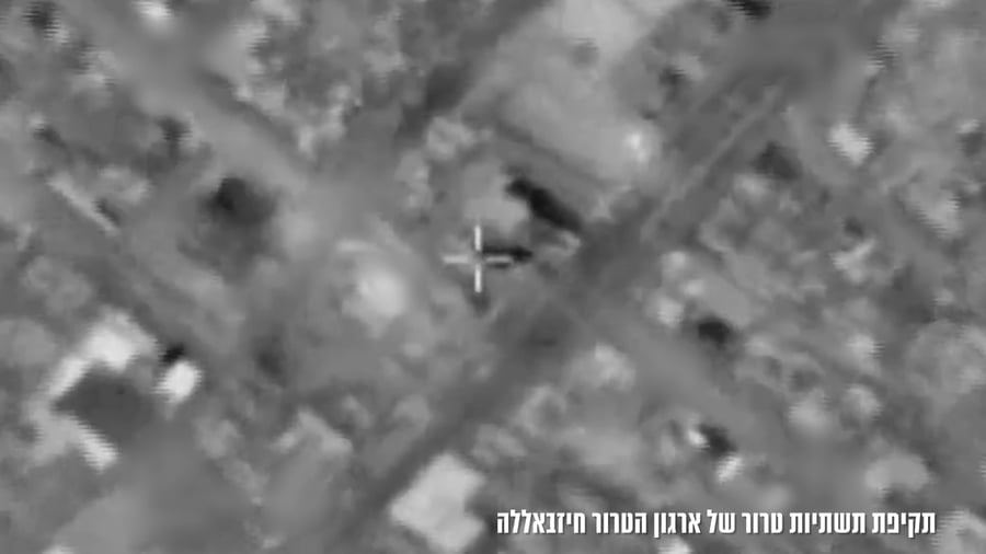 תיעוד מתקיפות תשתיות של ארגון הטרור חיזבאללה