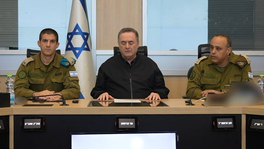 שר הביטחון מתחייב: "התקיפות שלנו וארה"ב באיראן - יעלו השבוע מדרגה"