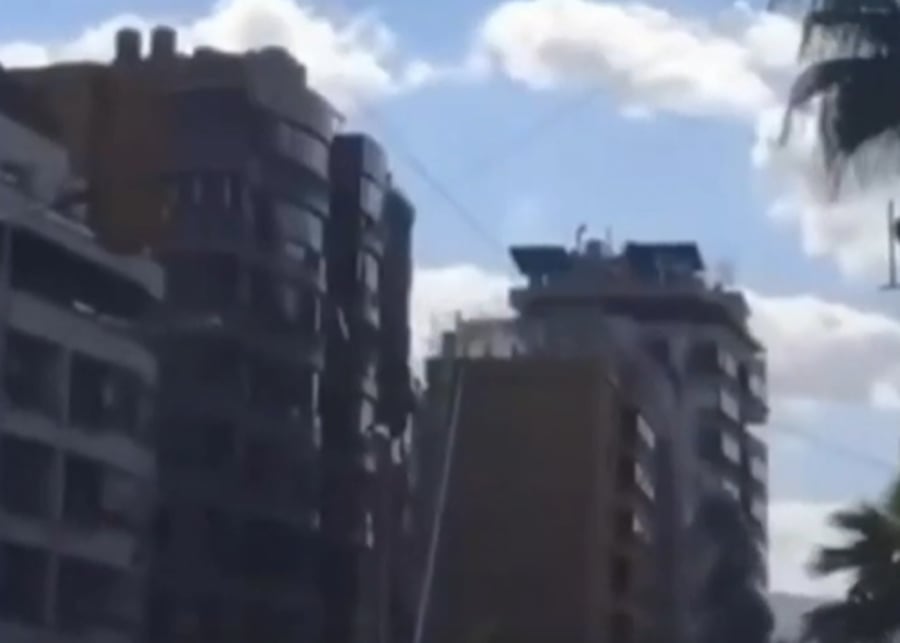 צה"ל השמיד למעלה ממאה מגדלים שימשו את חיזבאללה לפיקוד ושליטה בלב ביירות