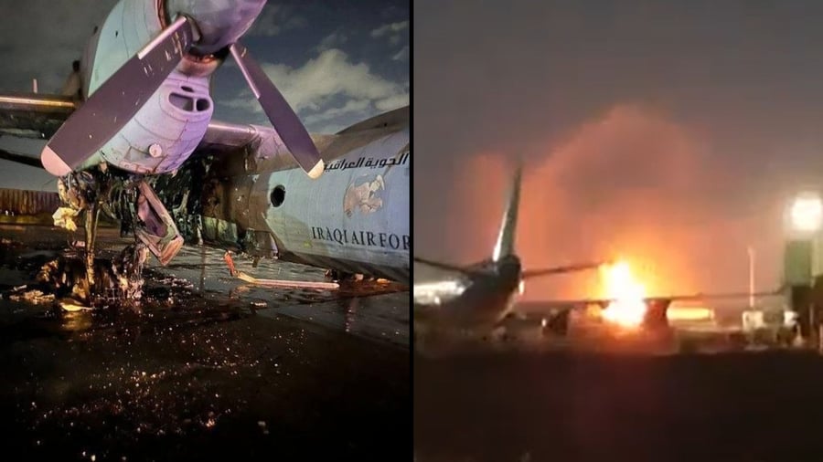 חגיגה מוקדמת: האיראנים טענו שפגעו במטוס אמריקאי - ואז התבררה טעותם | צפו