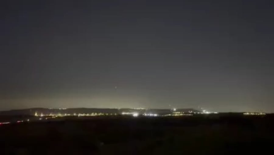 יירוטים בשמי הצפון במטח הערב