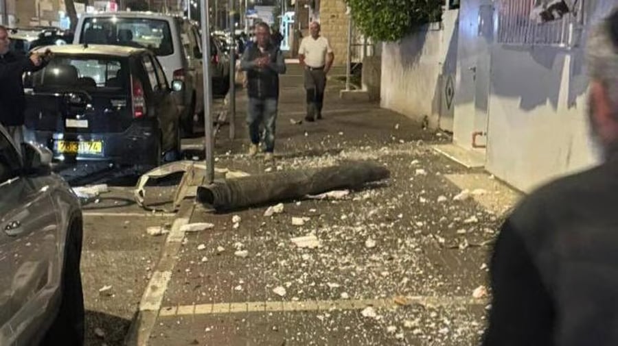 שברי יירוט בקריות